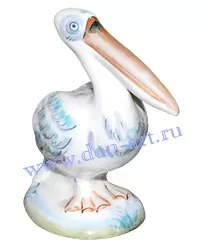 Скульптурка Кудрявый пеликан